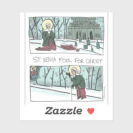 聖クセニア、キリストのための愚か者、シール シール