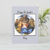 聖クラシカルヨセフの日のグリーティングカード シーズンカード (スタンド正面)