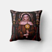 聖クララ・アッシジ クッション (裏面)