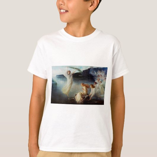 聖クリスティナの殉教アート Tシャツ (正面)