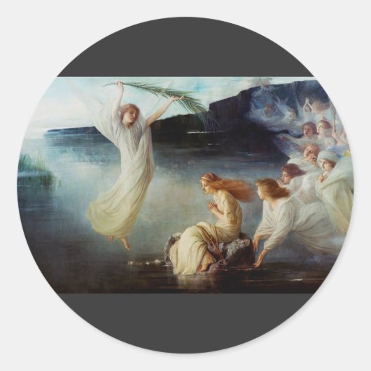 聖クリスティナの殉教 ラウンドシール (正面)