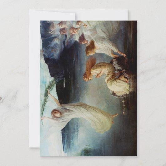 聖クリスティナの殉教 招待状 (正面)