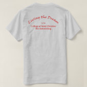 聖クリスティーナ大学Tシャツ Tシャツ (デザイン裏面)