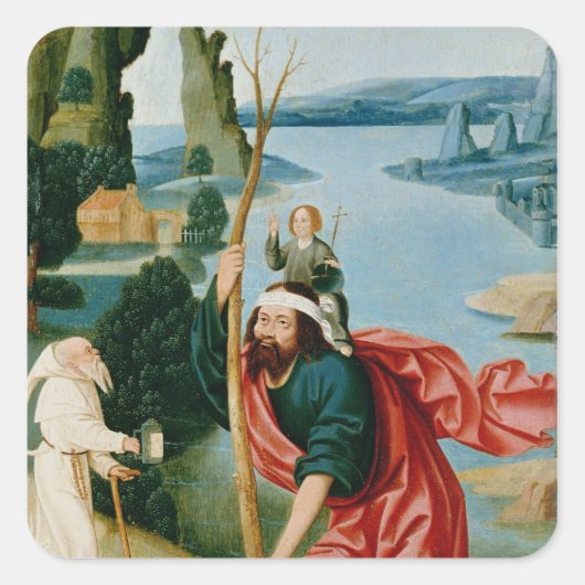 聖クリストファーの伝説 スクエアシール (正面)