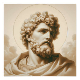 聖クリストファー美術宗教保護芸術 ポスター