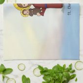 聖クリストファー饗宴デイサン キッチンタオル (折り畳み)