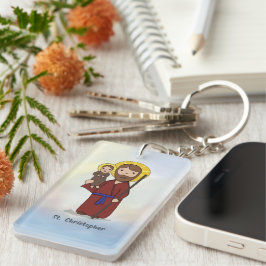 聖クリストファー饗宴デイサン キーホルダー