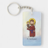聖クリストファー饗宴デイサン キーホルダー (正面)