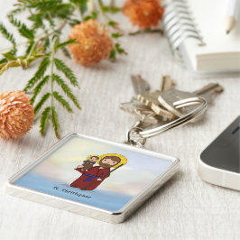 聖クリストファー饗宴デイサン キーホルダー