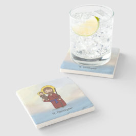 聖クリストファー饗宴デイサン ストーンコースター