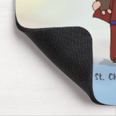 聖クリストファー饗宴デイサン マウスパッド (コーナー)