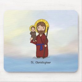 聖クリストファー饗宴デイサン マウスパッド