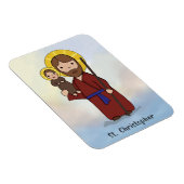 聖クリストファー饗宴デイサン マグネット (右側)