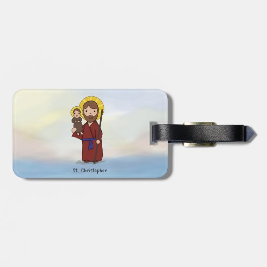 聖クリストファー饗宴デイサン ラゲッジタグ (裏面横)