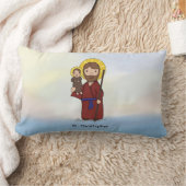 聖クリストファー饗宴デイサン ランバークッション (ブランケット)