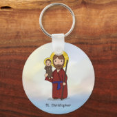 聖クリストフォロスの祝日 キーホルダー (正面)