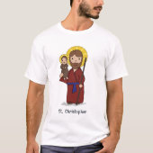 聖クリストフォロスの祝日 Tシャツ (正面)