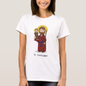 聖クリストフォロスの祝日 Tシャツ (正面)