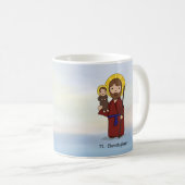 聖クリストフォロスの祝祭日  コーヒーマグカップ (正面右)