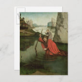 聖クリストフ運ァーのキリストの子 ポストカード (正面/裏面)