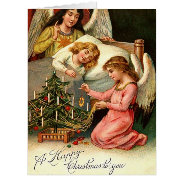 聖クリスマスキッズエンジェルヴィンテージ (正面)