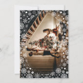 聖クリスマスニューイヤーシャワーブランチパーティー招待客 招待状 (裏面)