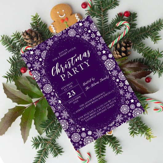 聖クリスマスニューイヤーシャワーブランチパーティー招待客 招待状