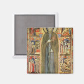 聖クレアと彼女の人生の風景 マグネット (正面/裏面)