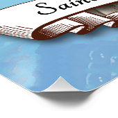 聖クレアのアッシジ姉妹の聖アグネス ポスター (コーナー)