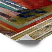 聖クレアは聖フランシスの体を受け入れる ポスター (角)