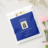 聖クロスはっきりしたブルー宗教パーティー フェイバーバッグ (封をした状態)