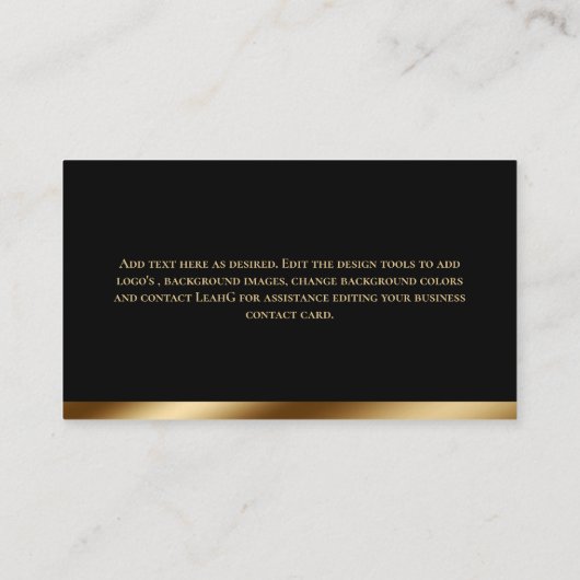 聖クロスキリスト教信仰の司祭聖職者 名刺 (裏面)