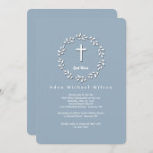 聖クロスリース宗教 招待状 (正面/裏面)