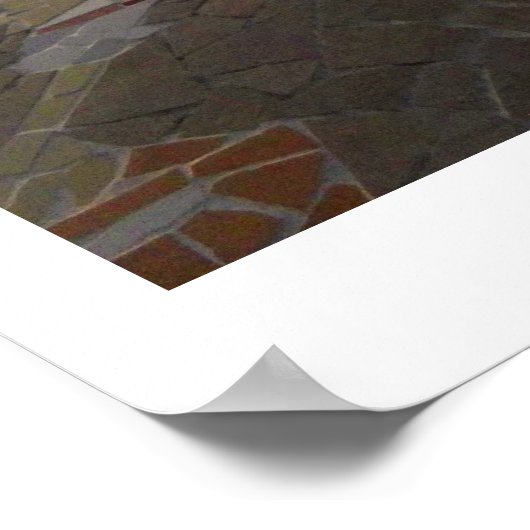 聖クール三位一体のポスターをワイン! ポスター (角)