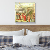 聖グレゴリーのカステル聖アンジェロへの行列 キャンバスプリント (インサイチュ (寝室))