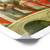 聖グレゴリーのカステル聖アンジェロへの行列 ポスター (角)