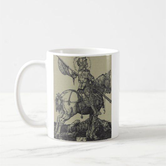 聖ゲオルギウスとドラゴン 大殉教者 コーヒーマグカップ (左)