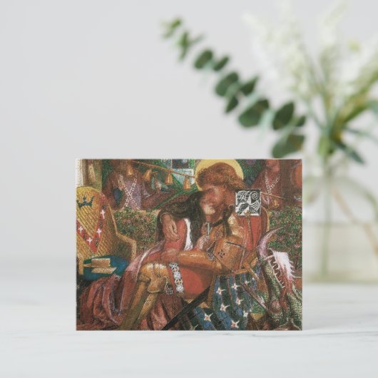 『聖ゲオルギウスとプリンセス・サブラ』(せいゲオルギウスとプリンセス・サブラ、英:St George ポストカード (スタンド正面)