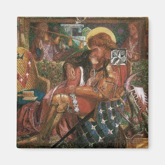 『聖ゲオルギウスとプリンセス・サブラ』(せいゲオルギウスとプリンセス・サブラ、英:St George マグネット (正面)