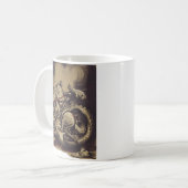 聖ゲオルギオスとドラゴン大殉教者 コーヒーマグカップ (正面左)