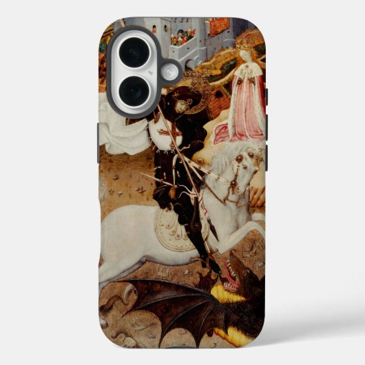 聖ゲオルギオスとドラゴン大殉教者 Case-Mate iPhoneケース (裏面)