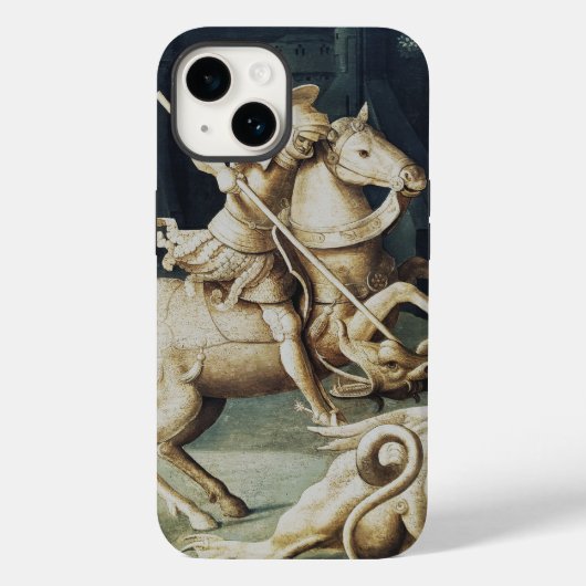 聖ゲオルギオスとドラゴン大殉教者 Case-Mate iPhoneケース (裏面)