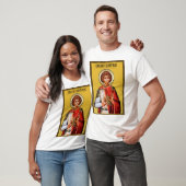 聖ゲオルギオスのギフト、聖ゲオルギオスのアート、聖ゲオルギオス Tシャツ (ユニセックス)