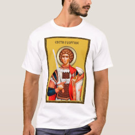 聖ゲオルギオスのギフト、聖ゲオルギオスのアート、SRB 4 Tシャツ