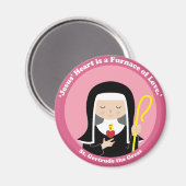 聖ゲルトルード素晴らし マグネット (正面/裏面)