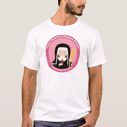 聖ゲルトルード素晴らし Tシャツ (正面)