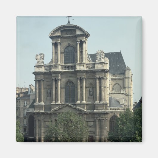 聖ゲルヴァワ教会のファサード マグネット (正面)