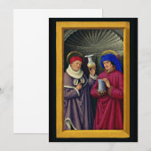 聖コスマスとダミアヌス 医療の守護聖人 サンキューカード (正面/裏面)