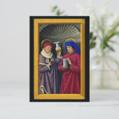 聖コスマスとダミアヌス　医療の守護聖人 サンキューカード (スタンド正面)