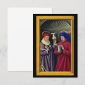 聖コスマスとダミアヌス　医療の守護聖人 サンキューカード (正面/裏面)